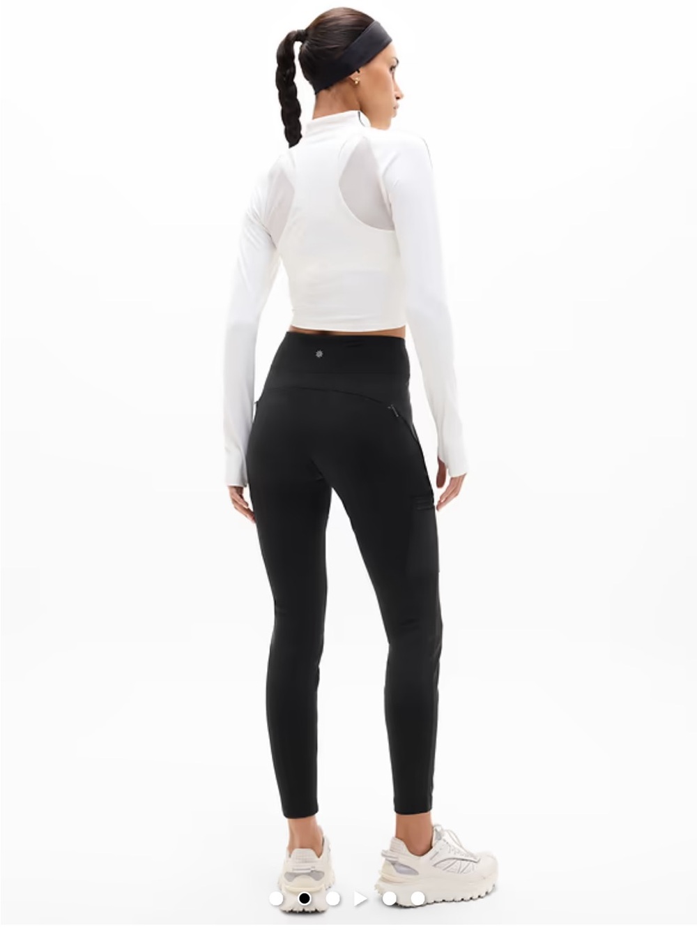 Athleta Headlands Hybrid High Rise Cargo Legging